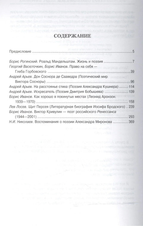Петербургская поэзия в лицах: Очерки