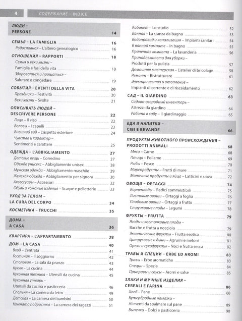 Итальянский язык. Иллюстрированный словарь+приложение