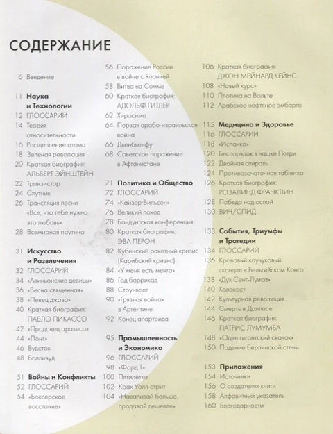 Двадцатый век за 30 секунд