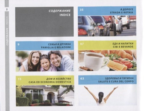 Итальянский и русский иллюстрированный словарь. Компактное издание