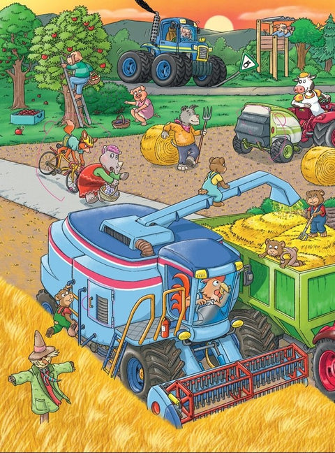 Добро пожаловать в деревню! Виммельбух с окошками