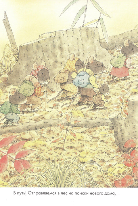 14 шумских мишева. Сељење