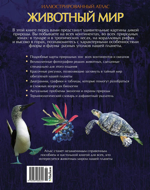 Животный мир. Иллюстрированный атлас