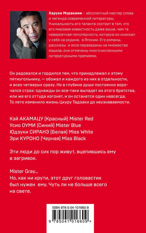 Безбојни Цукуру Тазаки и његове године лутања