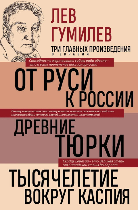 Лав Гумиљов. Од Руса до Русије. Древни Турци. Миленијум око Каспијског мора