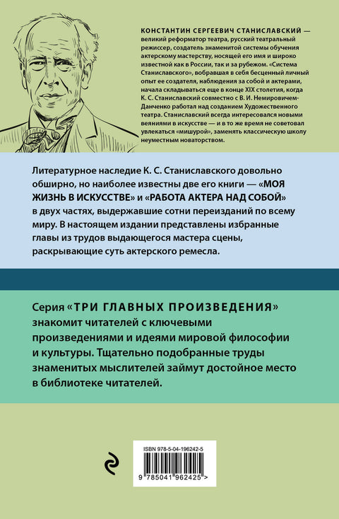 Константин Станиславский. Работа актера над собой Части 1 и 2. Моя жизнь в искусстве