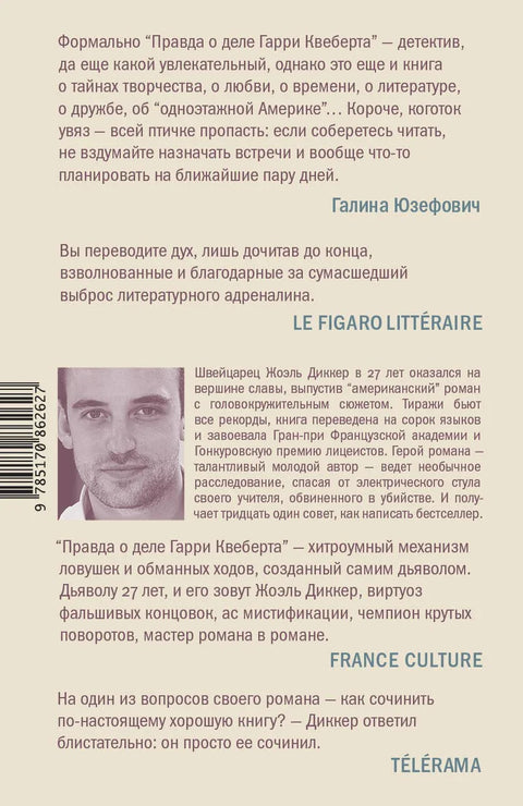 Истина о афери Харија Квеберта: Роман