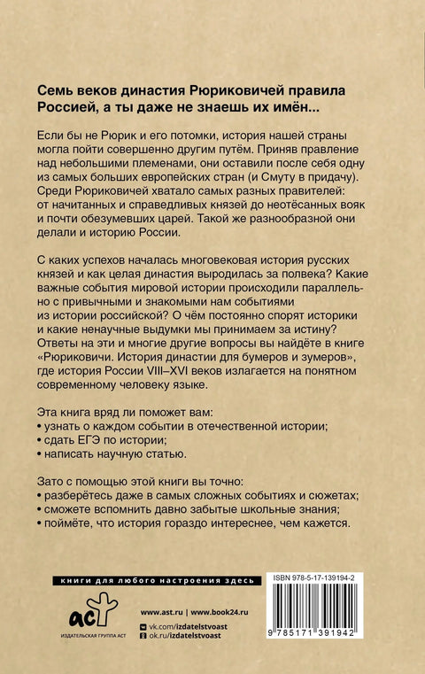 Историја династије Рјурикович за бумере и зумере
