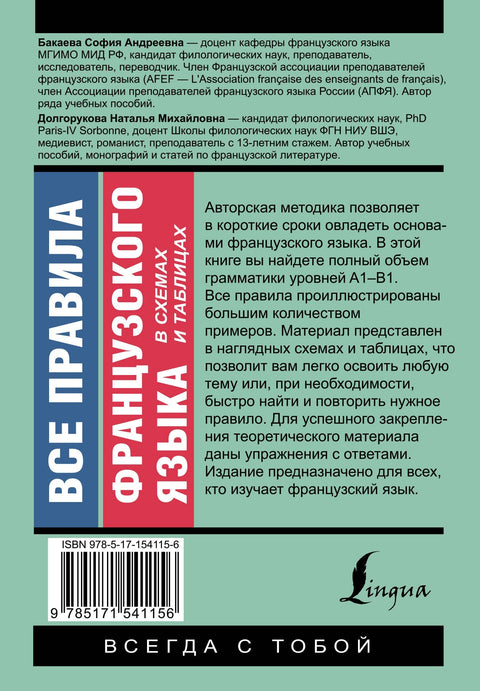 Все правила французского языка в схемах и таблицах