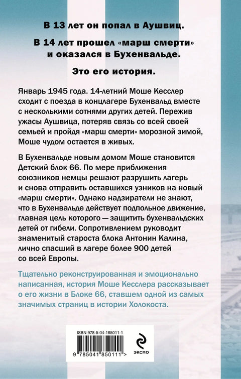 Мальчик из Блока 66: реальная история ребенка, пережившего Аушвиц и Бухенвальд