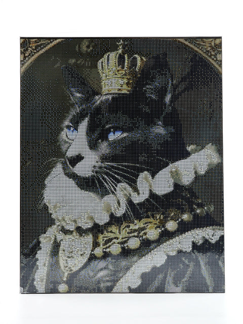 Алмазная вышивка "Мусье кот"