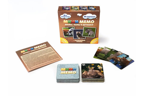 Друштвена игра „MiMi Memo. Кућни љубимци“