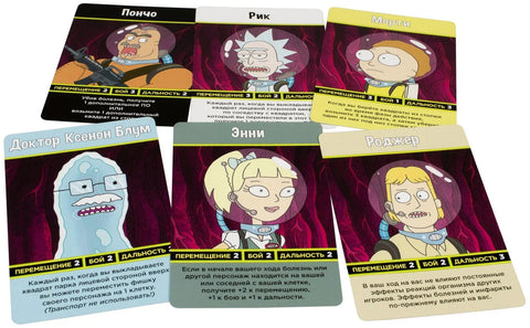 Настольная игра: Рик и Морти: Анатомический парк (2021)