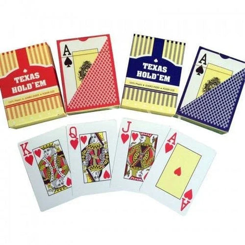 Карте за играње „Texas Hold*EM“ (100% пластика)