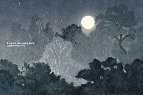 Удивленная сова