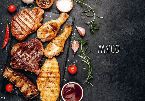 На гриле. Мясо, рыба, овощи и десерты