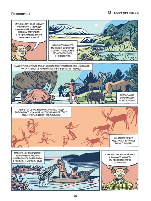 Эволюция человека в комиксах