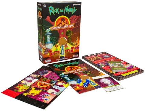 Настольная игра: Рик и Морти: Анатомический парк (2021)