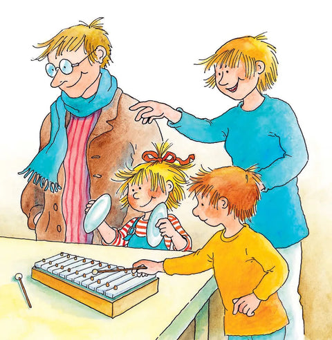 Конни занимается музыкой