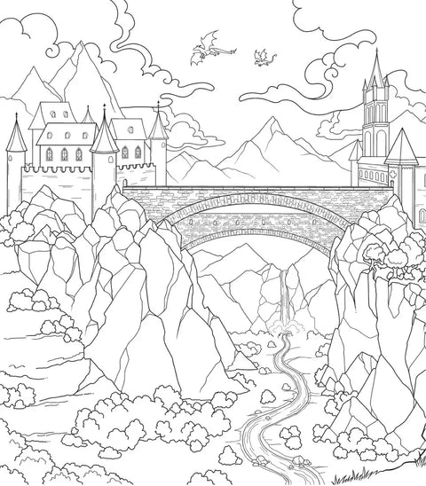 Официальная раскраска по книге и стикерпак «Четвертое крыло»