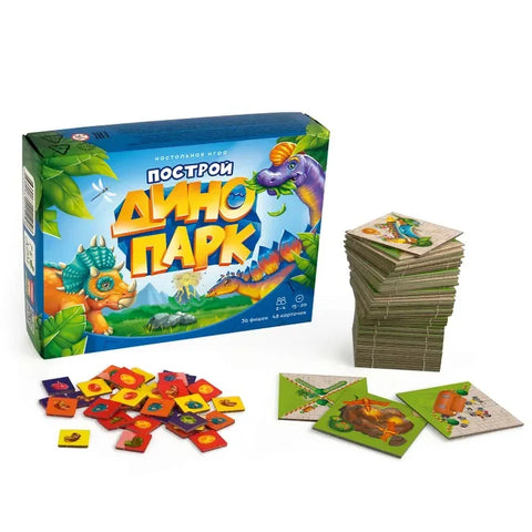 Друштвена игра Изгради дино парк