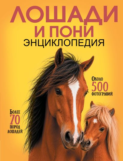 Лошади и пони — обложка, ISBN 9785171907723