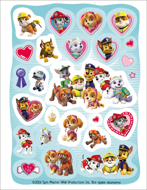 Налепнице Paw Patrol 100 (љубичасте)