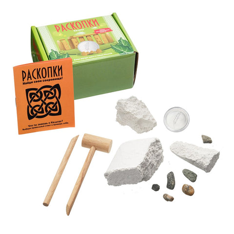 Набор для проведения раскопок с монетами - Кельты