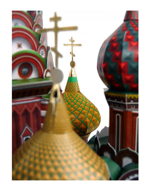 Сборная модель Покровский Собор Храм Василия Блаженного