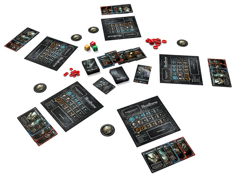 Настольная игра "Карточная.Bloodborne. Порождение крови" — игровой процесс