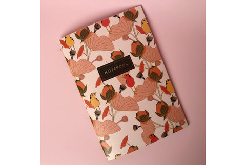 Тетрадь А5 "Flower bird"