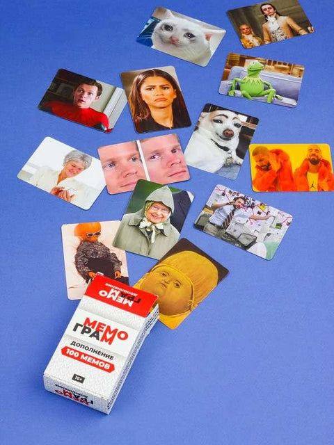 Друштвена игра „Додатак игри Мемограм, 100 мемова“