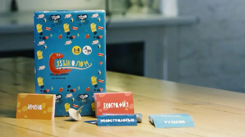 Друштвена игра „Разбијач језика“