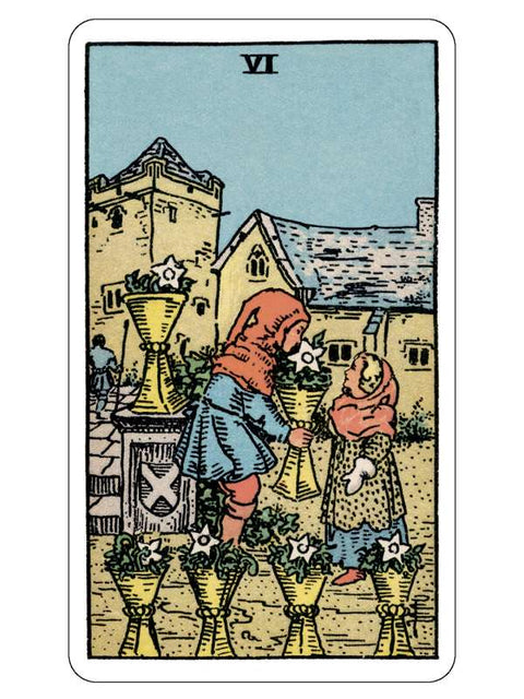 Карты. Таро Уэйта 1909. Розы и лилии