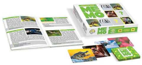 Настольная игра: Мемо Обитатели земли