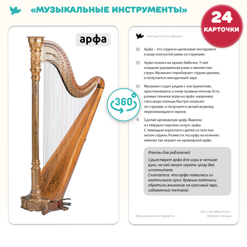 Мир на ладошке 2в1: «Домашние животные» и «Музыкальные инструменты»