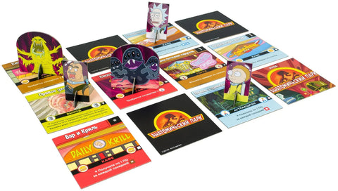 Настольная игра: Рик и Морти: Анатомический парк (2021)