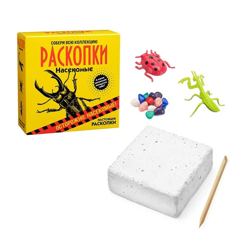 Набор для проведения раскопок «Насекомые»