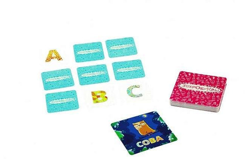 Настольная игра «Зверобуквы Русский язык»