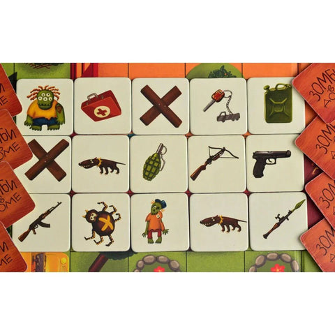 Настольная игра: Зомби в доме