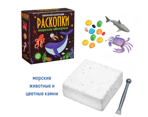 Комплет за ископавање морских створења