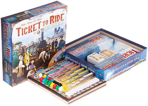 Ticket to Ride: Франция и Дикий Запад