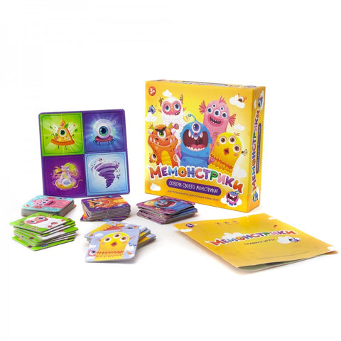 Настольная игра «Мемонстрики»