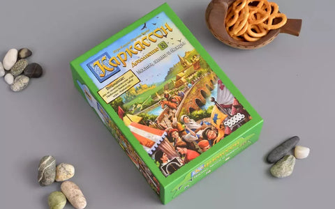 Настольная игра: Каркассон 8: Мосты, замки и базары