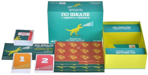 Друштвена игра: На скали од један до Т-Рекса